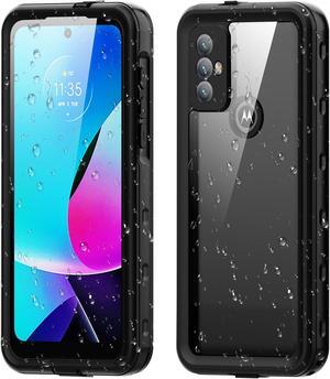 for Motorola Moto G Play 2023 Phone Case with Built-in Screen Protector, Waterproof Case Rugged Full Body Underwater Dustproof Shockproof Drop Proof Protective Cover for Motorola G Play 2023