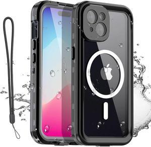 Waterproof Case for iPhone 15 Plus 6.7 inch with MagSafe Snowproof, Dustproof and Shockproof, IP68 Certified Full Body Protection Fully Sealed Underwater Cover for iPhone 15 Plus 6.7"