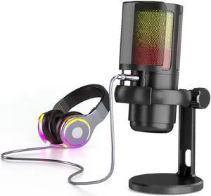 GAM-ME6P USB condenser microphone game microphone computer recording microphone game RGB recording