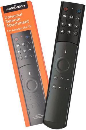 SofaBaton F2 Universal Remote Control Attachment for Amazon Fire TV Streaming Player with Power Volume and Mute Buttons