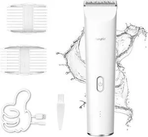 Dog Clippers Professional Cordless Dog Grooming Kit, Low Noise & Rechargeable & Safe & Sharp Dog Hair Clippers for Thick Coats Trimmers, Hair Clippers Set with Comb Guides for Dogs Cats Pets