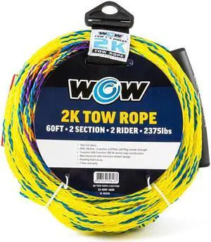 WOW 2K TOW ROPE 2 SECTIONS 10FT 50F