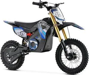 MotoTec 36v Pro Electric Dirt Bike 1200w Lithium Blue MotoTec 36v Pro Electric Dirt Bike 1200w Lithium Blue