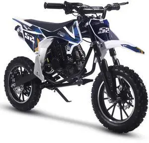 MotoTec Warrior 52cc 2-Stroke Kids Gas Dirt Bike Black MotoTec Warrior 52cc 2-Stroke Kids Gas Dirt Bike Black