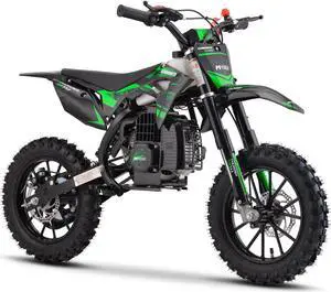 MotoTec Thunder 50cc 2-Stroke Kids Gas Dirt Bike Green MotoTec Thunder 50cc 2-Stroke Kids Gas Dirt Bike Green