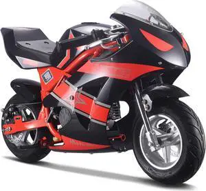 MotoTec Gas Pocket Bike GT 49cc 2-stroke Red MotoTec Gas Pocket Bike GT 49cc 2-stroke Red