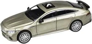 2018 Mercedes-AMG GT 63 S Kalahari Gold Metallic 1/64 Diecast Model Car by Paragon Models
