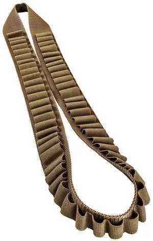 NC Star AA12BANT NcStar, Vism 12 Guage Shot Shell Bandolier, Tan