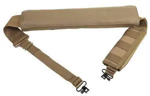 NC Star AASHT NcStar, Shotgun Bandolier/Sling W/Swivels, Tan