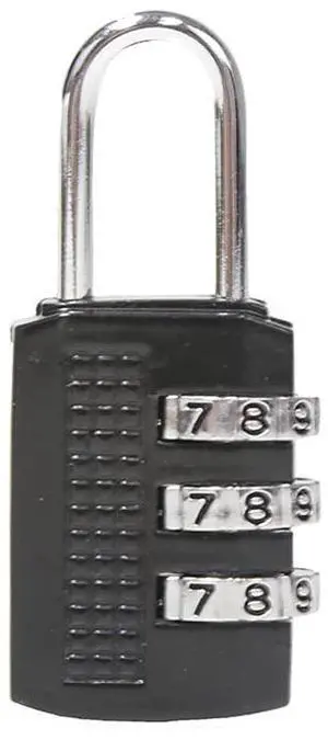 NcSTAR ALOCK 3 Wheel Combination Pad Lock