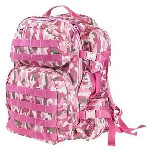 NC Star CBPC2911 VISM Tactical Backpack, Pink Camouflage