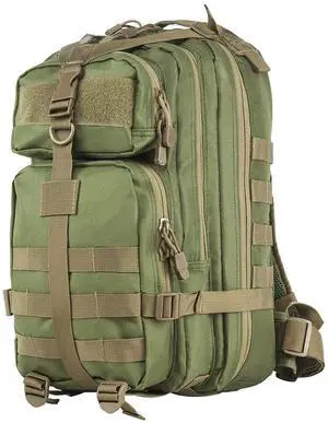 NC Star CBSGT2949 NcStar, Small Backpack, Green W/Tan Trim