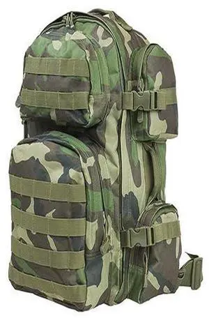 NC Star CBWC2911 Ncstar, Tactical Backpack, Woodland Camo