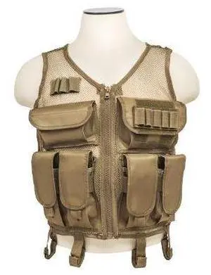 Mesh Tactical Vest - Tan