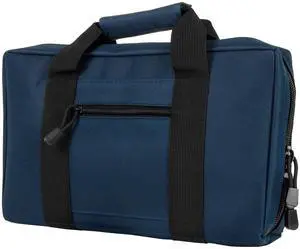 NC Star Discreet Pistol Case, Blue/Black Trim