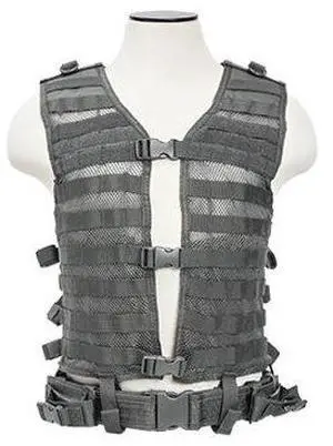 NC Star VISM PAL Modular Vest, Urban Gray, Large