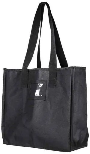 NC Star CSB2997B Vism Groccery Shopping Bag, Black