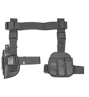 NcSTAR CV2908U Vism 3Pcs Drop Leg Gun Holster and Magazine Holder/Urban Gray