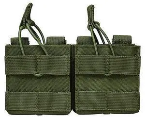 NC Star CV3082MP2977G AR10/M1A/FAL .308 Dual Magazine Pouch, Green