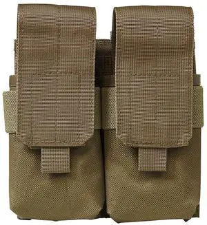 NC Star CV5564MP2976T AR15/AK Quad Magazine Pouch, Tan