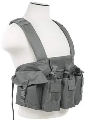 NC Star CVAKCR2921U Ncstar, Chest Rig, Urban Gray