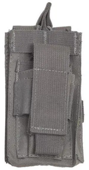 NcSTAR VISM Single Ar/Pistol Magazine Pouch (Urban Gray) (CVAR1MP3037U)