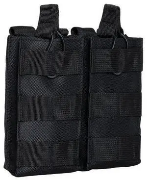 NcSTAR VISM Ar Double Mag Pouch (Black) (CVAR2MP3040B)
