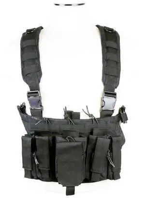 NcSTAR Vest AR and Pistol Chest Rig Black
