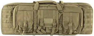NcSTAR CVDC2946T-36 Vism Double Carbine Case, Tan, 36-Inch