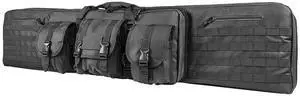 NcStar CVDC2946U-55 Double Carbine Case, 55" Urban Gray, Large