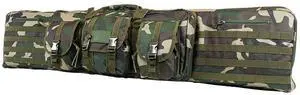 NcStar CVDC2946WC-55 Double Carbine Case, 55" Woodland Camo, Large