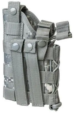 NcSTAR NC Star CVHOL2953D, Modular Molle Pistol Holster, Digital Camo,Small