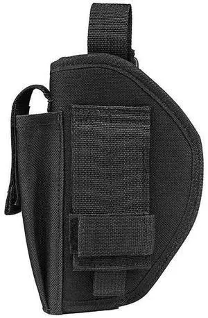 NcStar, Vism Belt Holster and Magazine Pouch, Semi-Automatic Duty/Sub-Compact, Right Hand, Black