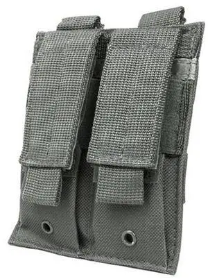 NC Star CVP2P2931U NcStar, Double Pistol Mag Pouch, Urban Gray