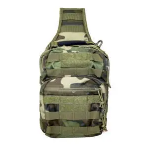 NcSTAR VISM Shoulder Sling Utility Bag (Woodland Camo) (CVSUB3025WC)