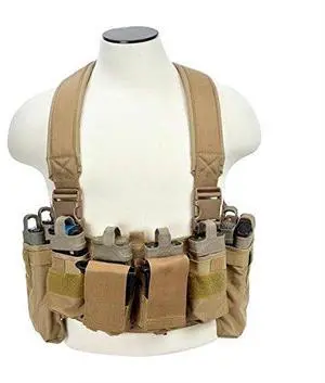 NcSTAR CVUCR2943T Vism Ultimate Chest Rig Tan