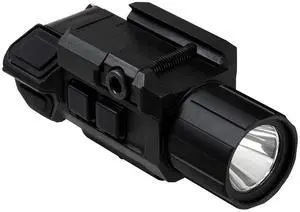 NC Star VAPFLSGV3 Pistol Flashlight & Laser, 3W Ultra Bright, 200 Lm LED, Fully Adjustable, Strobe, Green Laser