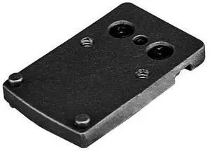 NcStar, RMR Type Base Mount, Glock Rear Sight Dovetail, Black