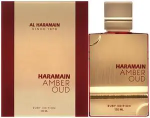 Amber Oud - Ruby Edition by Al Haramain for Unisex - 4 oz EDP Spray