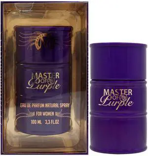 Master of Purple by New Brand for Women - 3.3 oz EDP Spray