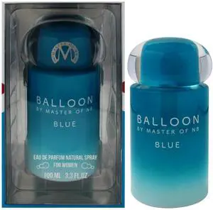 Master Balloon Blue by New Brand for Women - 3.3 oz EDP Spray