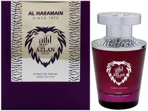 Azlan Oud - Amber Edition by Al Haramain for Women - 3.33 oz EDP Spray