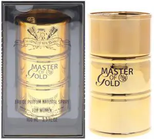 Master of Gold by New Brand for Women - 3.3 oz EDP Spray