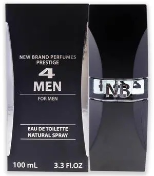 4 Men by New Brand for Men - 3.3 oz EDT Spray