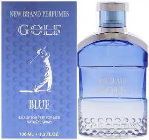 Golf Blue for New Brand for Men by Men - 3.3 oz EDT Spray
