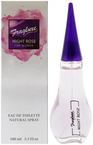 Night Rose by Fragluxe for Women - 3.3 oz EDT Spray