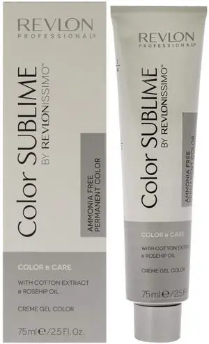 Revlonissimo Color Sublime - 6.13 Dark Golden Ash Blonde by Revlon for Unisex - 2.5 oz Hair Color Revlonissimo Color Sublime - 6.13 Dark Golden Ash Blonde by Revlon for Unisex - 2.5 oz Hair Color
