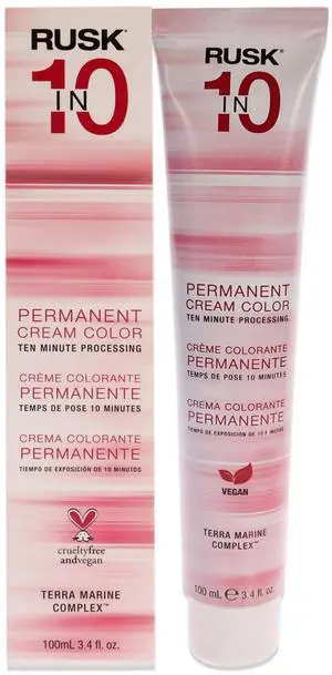 Permanent Cream Color In10 - 8S Light Sand Blonde by Rusk for Unisex - 3.4 oz Hair Color Permanent Cream Color In10 - 8S Light Sand Blonde by Rusk for Unisex - 3.4 oz Hair Color