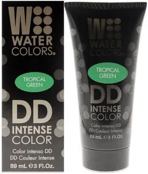Watercolors DD Intense Color - Tropical Green by Tressa for Unisex - 3 oz Hair Color Watercolors DD Intense Color - Tropical Green by Tressa for Unisex - 3 oz Hair Color