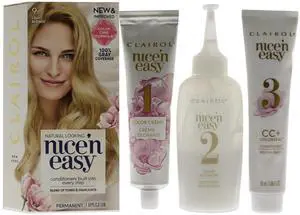 Nice n Easy Permanent Color - 9 Light Blonde by Clairol for Unisex - 1 Application Hair Color